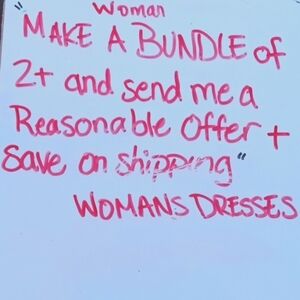 Make a Bundle! Woman's Dresses